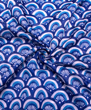 Buy Printed Chanderi Fabric online